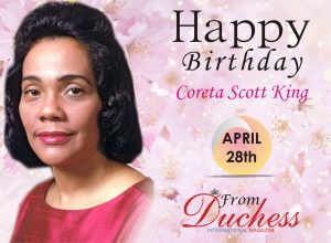 Coreta scott smith Birthday wish