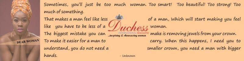 Duchess Poem woman