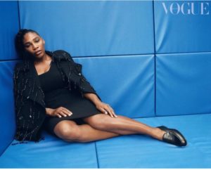 Serena Williams Poses For British Vogue
