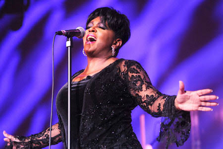 Anita Baker Performing live in front of an audience
