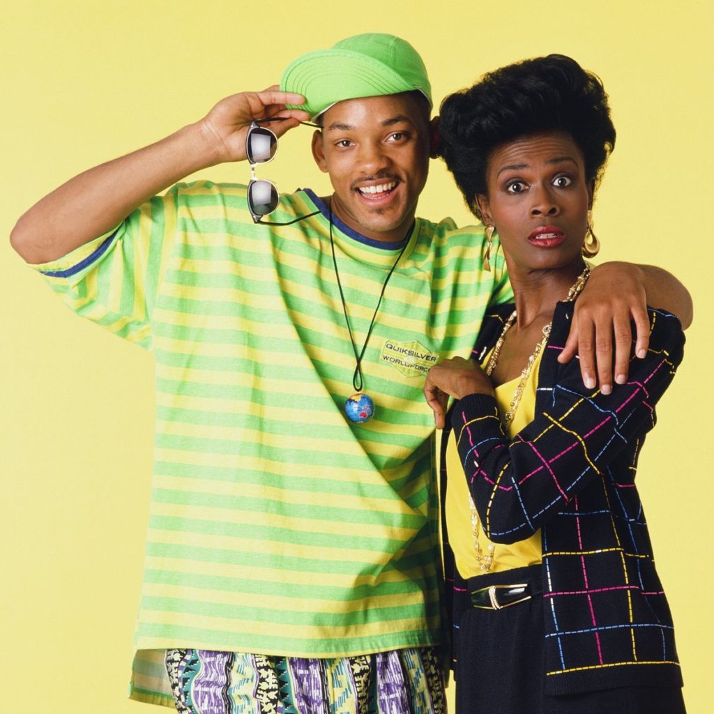 Will Smith and Janet Hubert