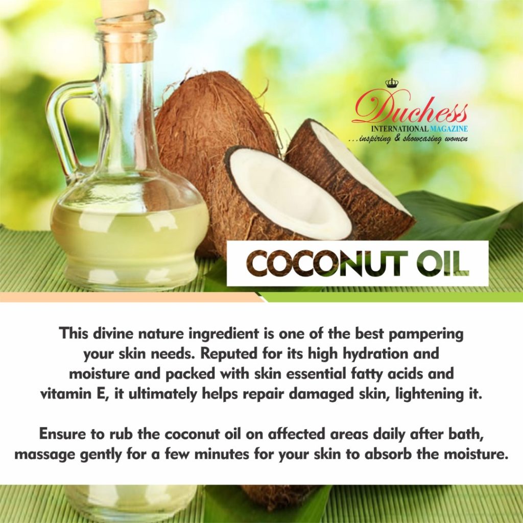 Coconut oil: natural remedy for dark elbows and knees