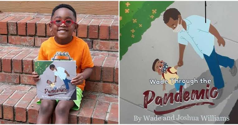 Five Year Old Wade Williams: Author- Wade Through The Pandemic