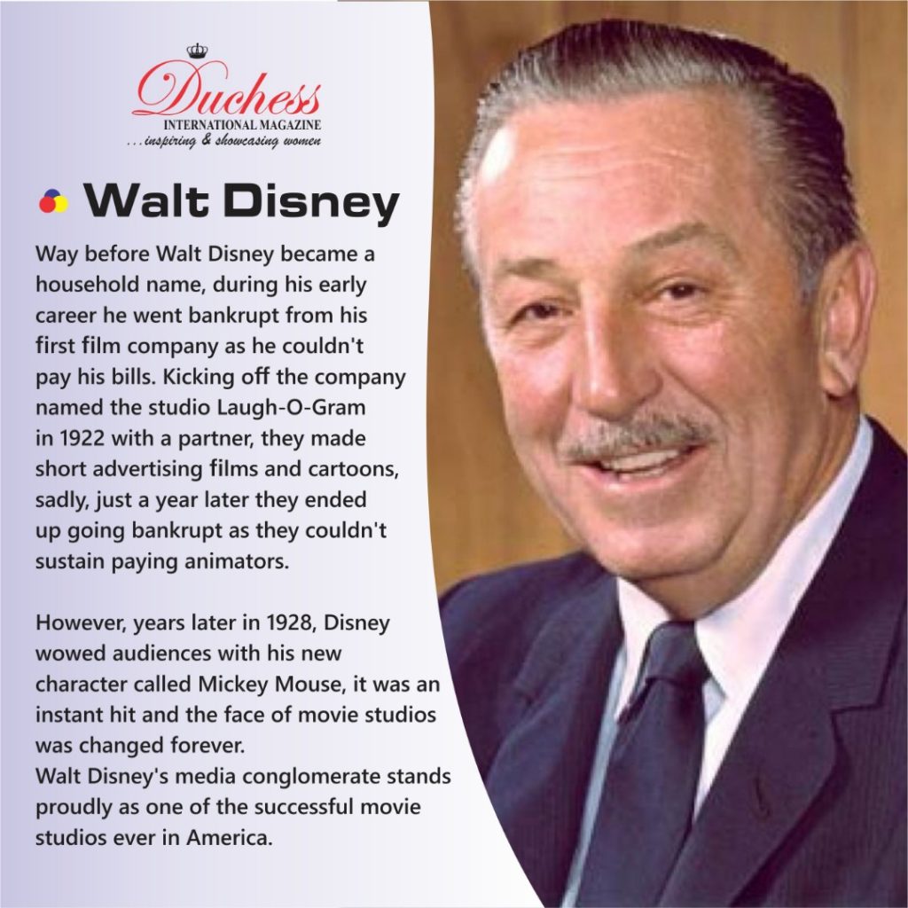 Walt Disney Rose from bankruptcy