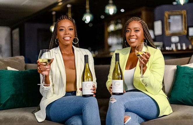 Nichelle and Nicole Nichols  co-founders The Guilty Grape,