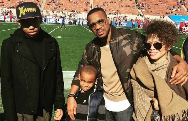 Tisha Campbell, Duane Martin and sons