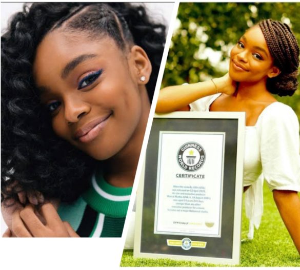 Marsai Martin Guinness Book Of Records Youngest Hollywood Producer