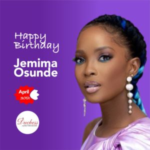 Happy Birthday Jemima Osunde