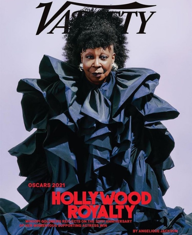 Whoopi Goldberg covers Variety's Hollywood's Royalty issue