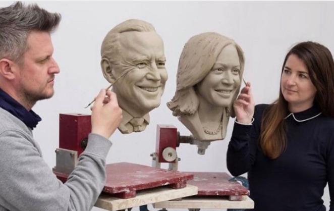  Biden and Harris get own wax figure from Madame Tussauds