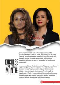 Duchess of the month: Bethlehem Tilahun Alemu and Adenike Ogunlesi
