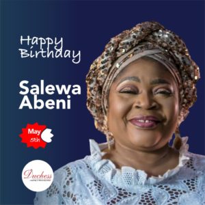 Happy Birthday Salewa Abeni