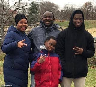 Nigerian born Chess Champion Tanitoluwa Adewumi and family