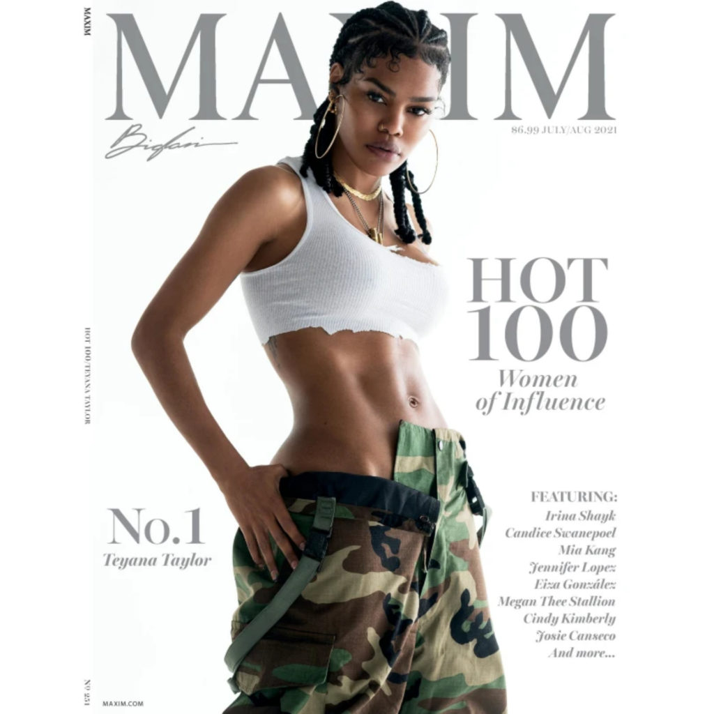 Make Way! Teyana Taylor Makes History As First Black Woman To Be Named Maxim’s Sexiest Woman Alive