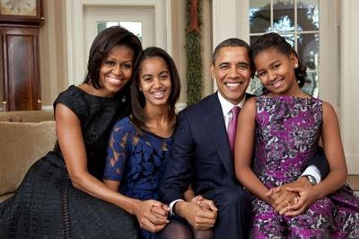 Proud parents Barack and Michelle Obama celebrate Sasha on 20th birthday