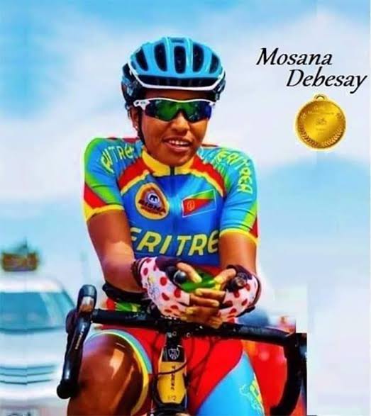 Mosana Debesay - First Black African Woman Cyclist At the Olympics