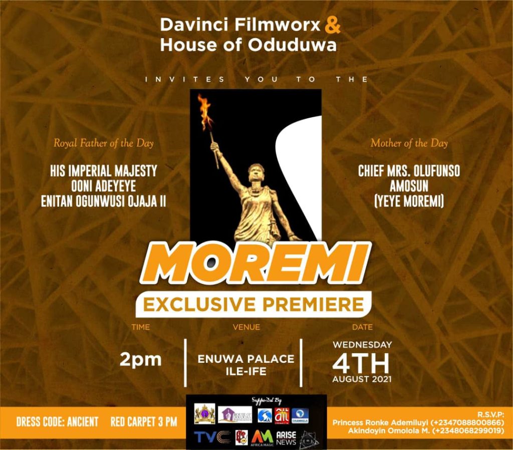 Moremi Exclusive Premiere Set To Takes Center Stage!
