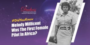 #DidYouKnow Melody Millicent Danquah: The First Ever Female Pilot In Africa?