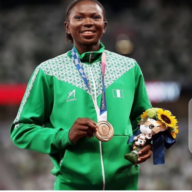 #Tokyo2020 Ese Brume Scoops Nigeria's First Medal
