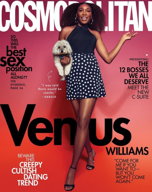Venus Williams for Cosmopolitan 