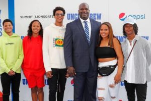 NBA icon Shaquille O’Neal and family