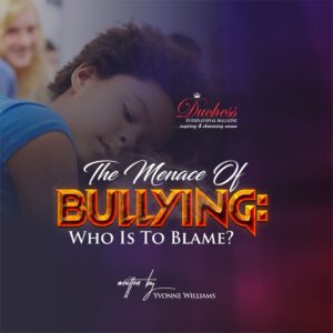 Bullying: Who is to blame?