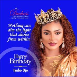 Happy Birthday Nollywood star Iyabo Ojo