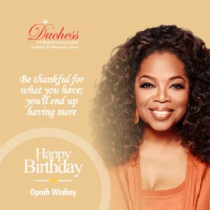 Happy Birthday Oprah