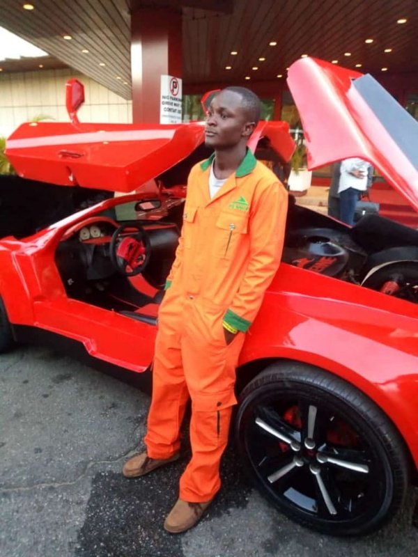 Isaac Mallo and his Bennie Purrie: Nigeria's first carbon fiber sports car 