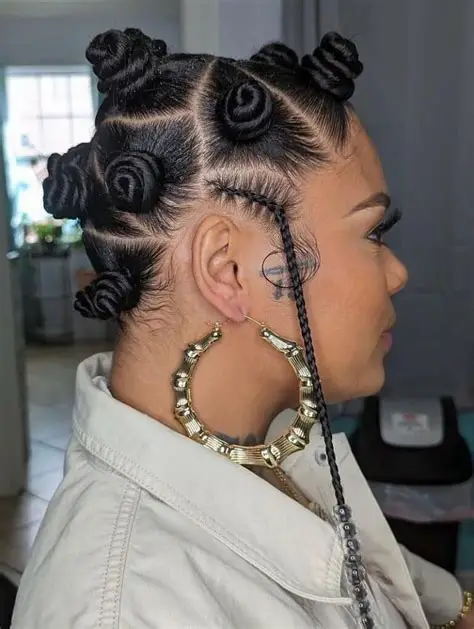  Bantu Knot Braids